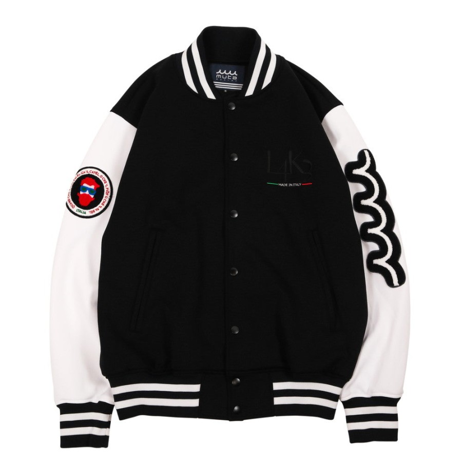 Item L4K3 | L4K3 Muta Stadium Jumper (Black/White)