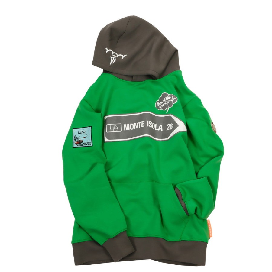 Item L4K3 | L4K3 Muta Light Bonding Hoodie (Green)