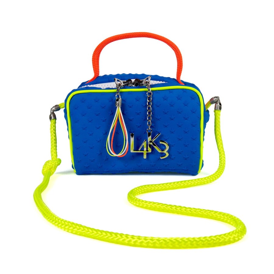 Item L4K3 | Italian Brand L4K3 (Lake) Macaron Featuring A Design That Incorporates Nautical Ropes