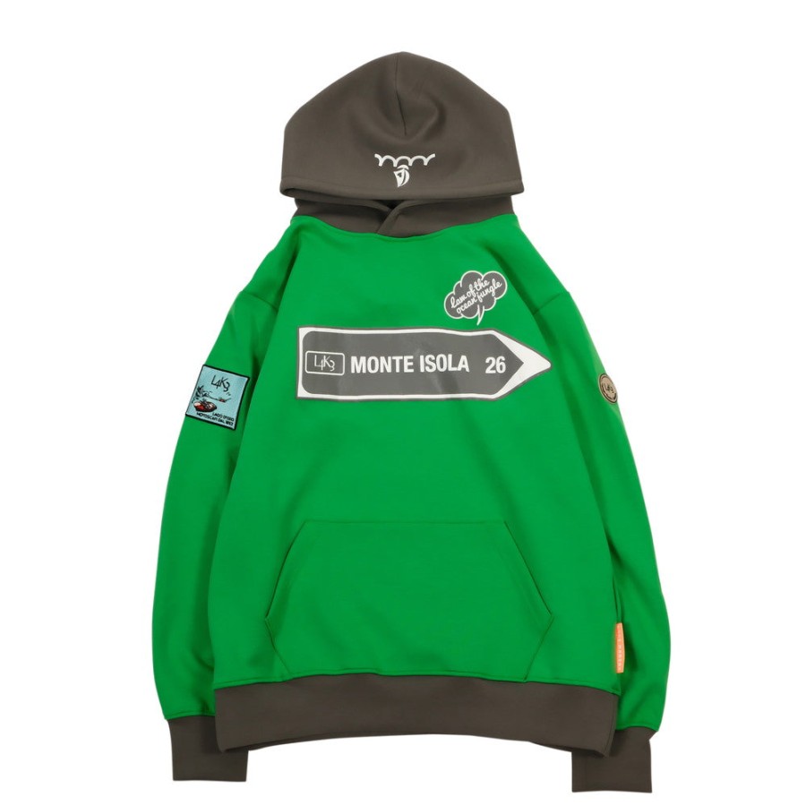 Apparel L4K3 | L4K3 Muta Light Bonding Hoodie (Green)