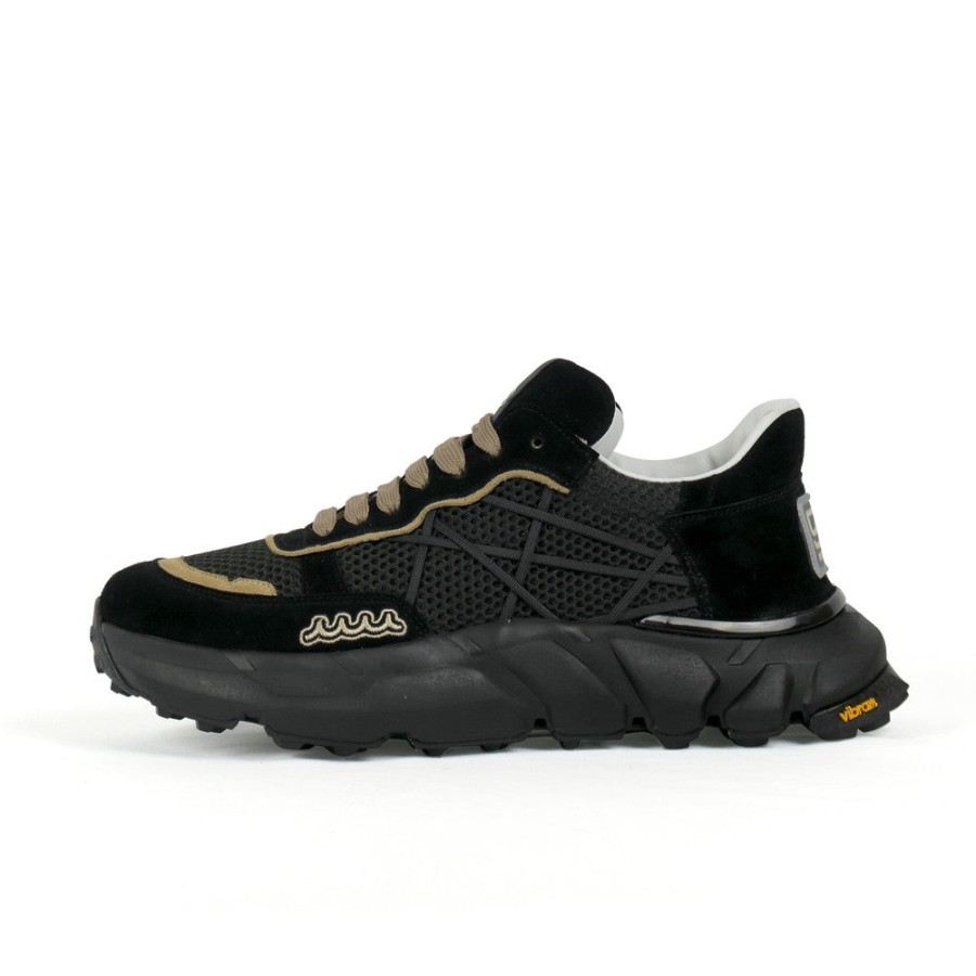 Item L4K3 | L4K3 L4K3 X Muta 2023 Sneakers (Black) F65Mu