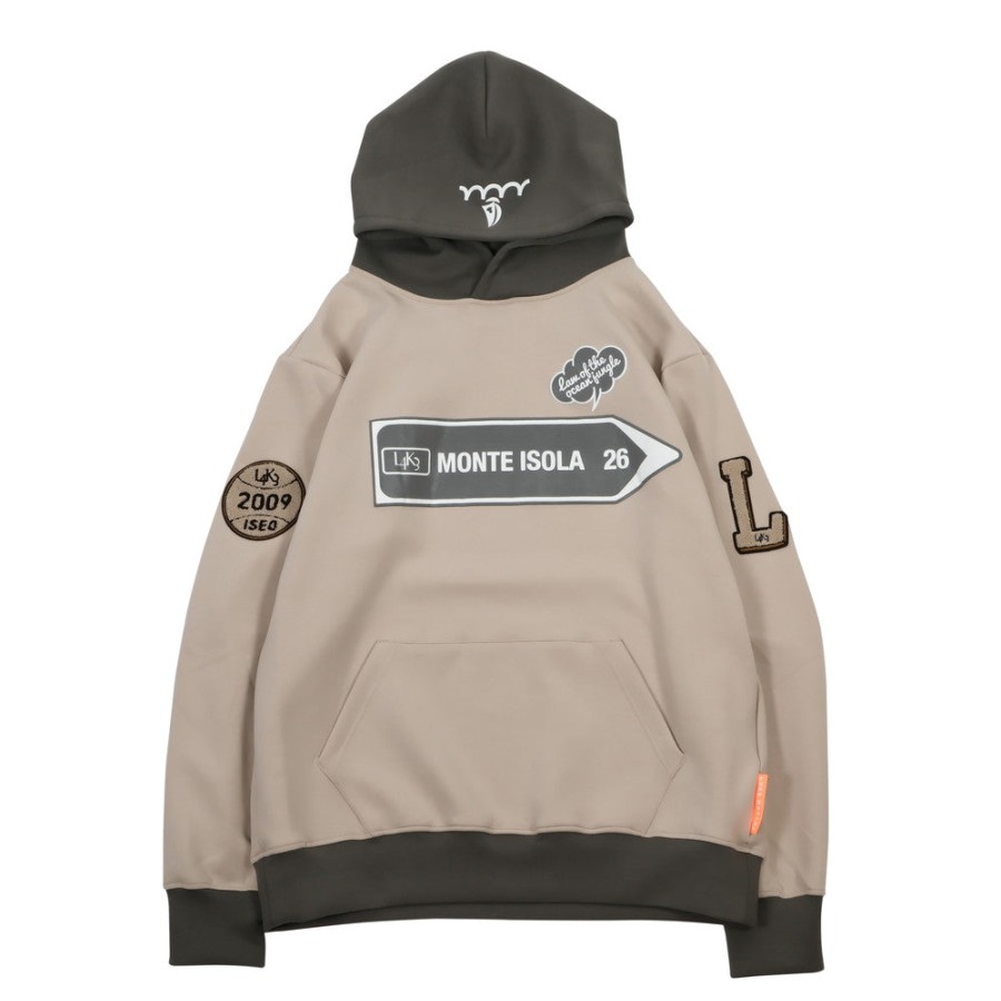 Apparel L4K3 | L4K3 Muta Light Bonding Hoodie (Beige)