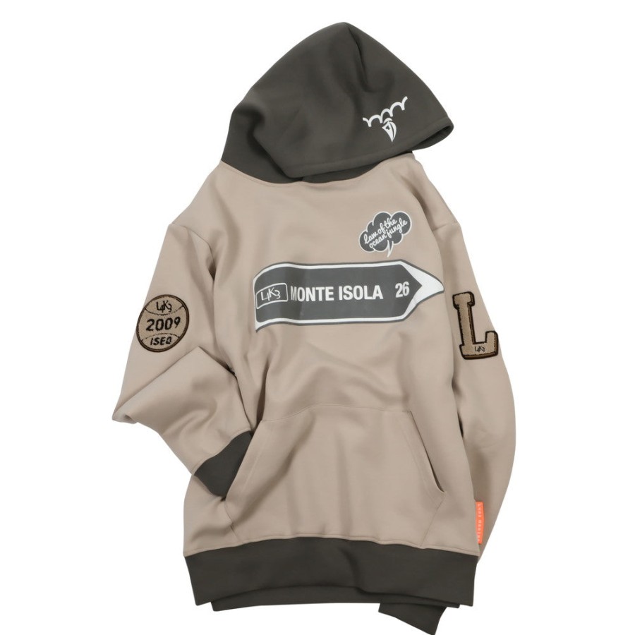 Apparel L4K3 | L4K3 Muta Light Bonding Hoodie (Beige)